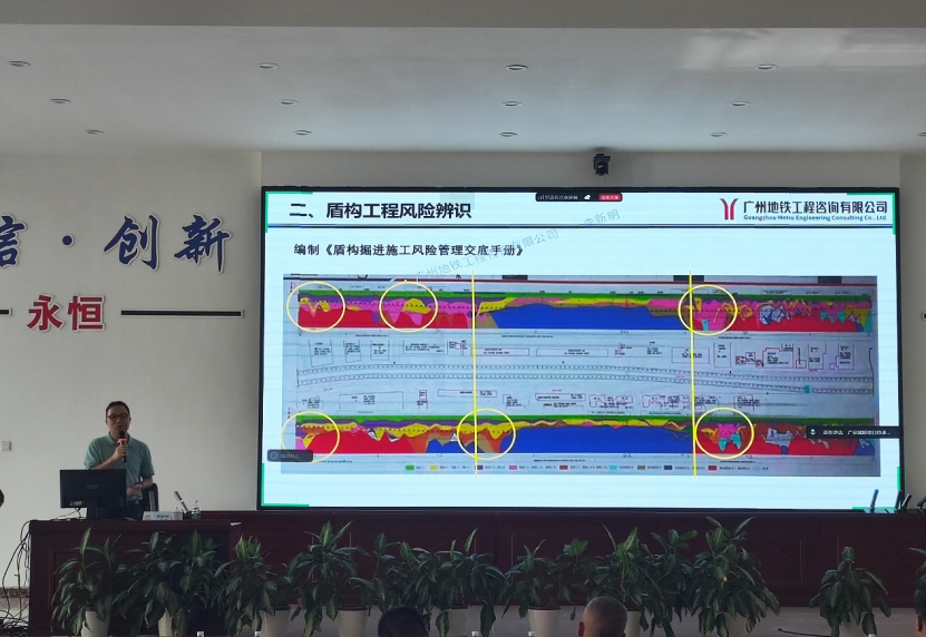 公司組織開展“盾構(gòu)工程風(fēng)險(xiǎn)辨識(shí)與關(guān)鍵...